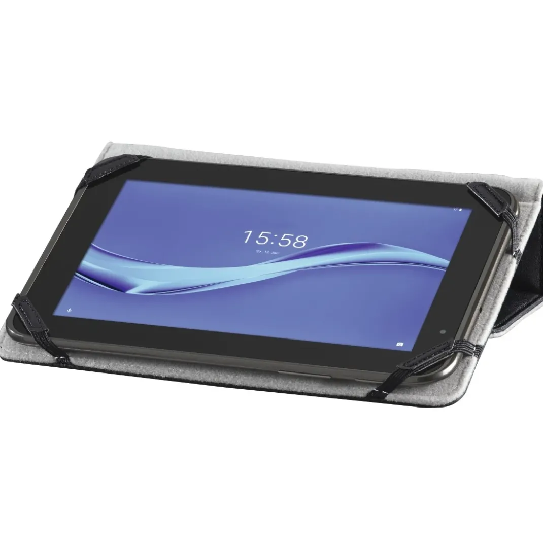 Tablet-Case "Strap" für Tablets 24 - 28 cm (9,5 - 11"), Schwarz