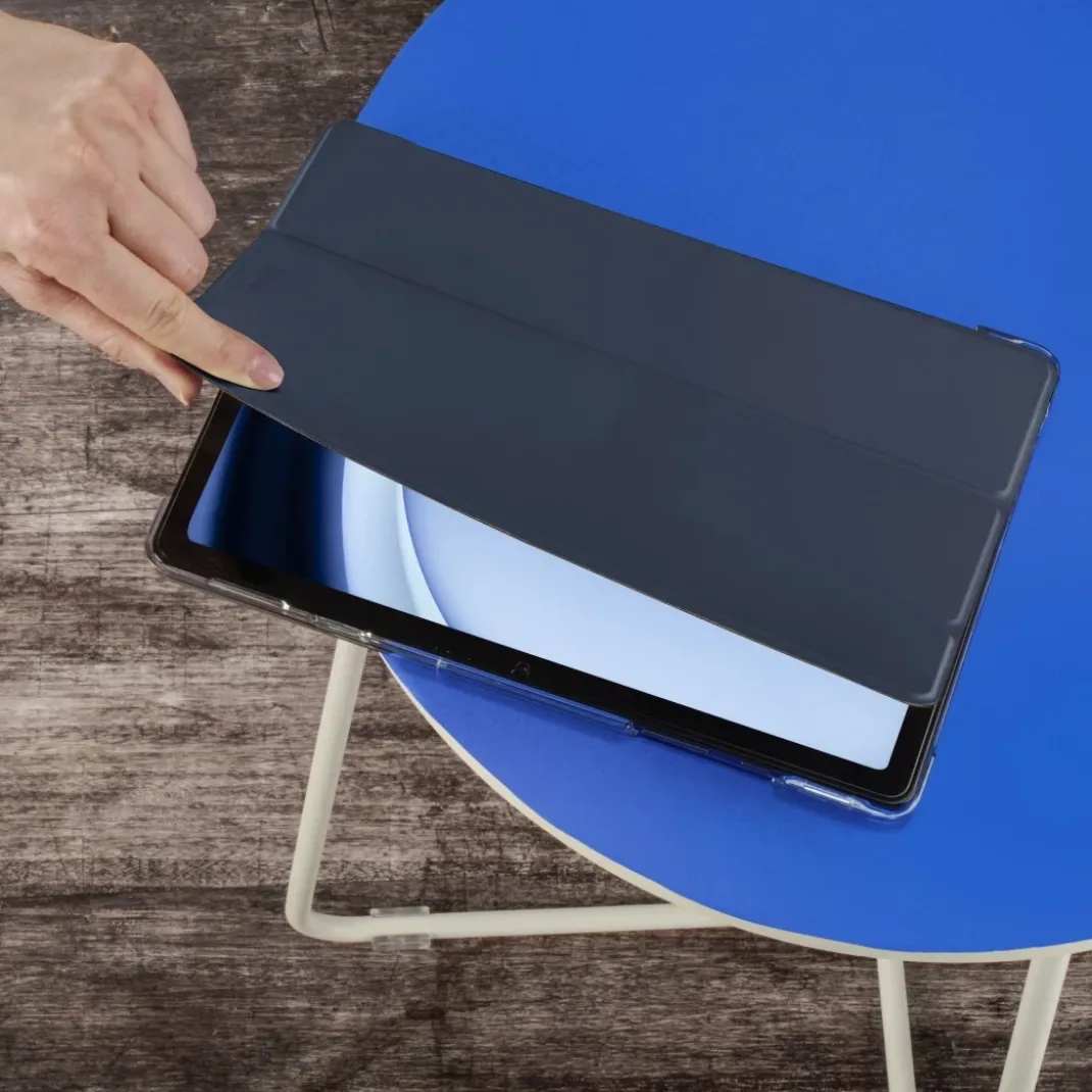 Tablet-Hülle "Fold Clear" für Samsung Galaxy Tab A9+ 11", Dunkelblau