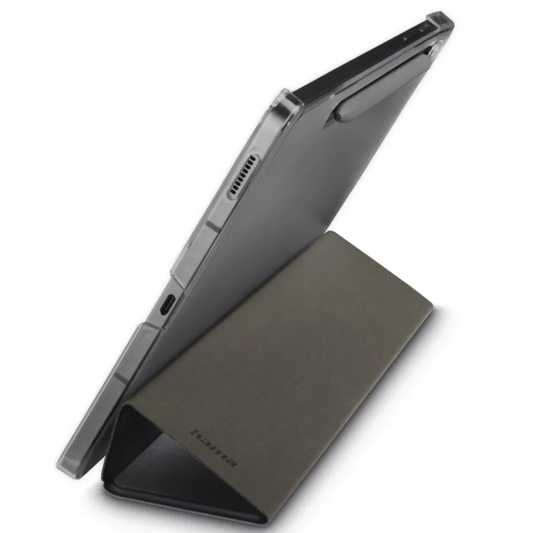 Tablet-Hülle "Fold Clear" für Galaxy Tab S10 FE 10.9"/S9 FE 10.9", Schwarz