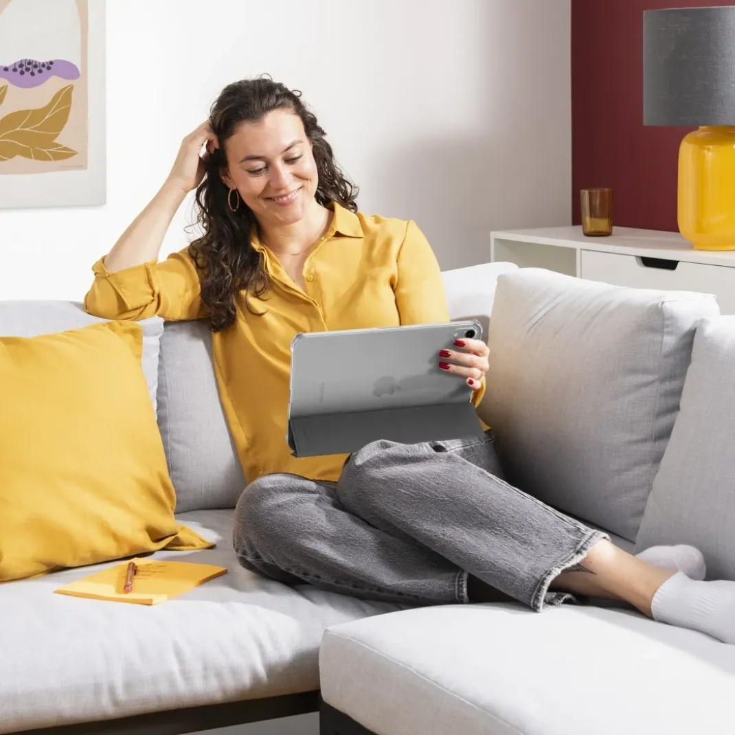 Tablet-Hülle "Fold Clear" für Apple iPad mini 8.3" (2024), Schwarz