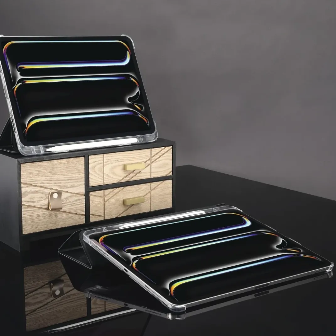 Tablet-Hülle "Fold Clear" mit Stiftfach für Apple iPad Pro 11" (2025/2024)