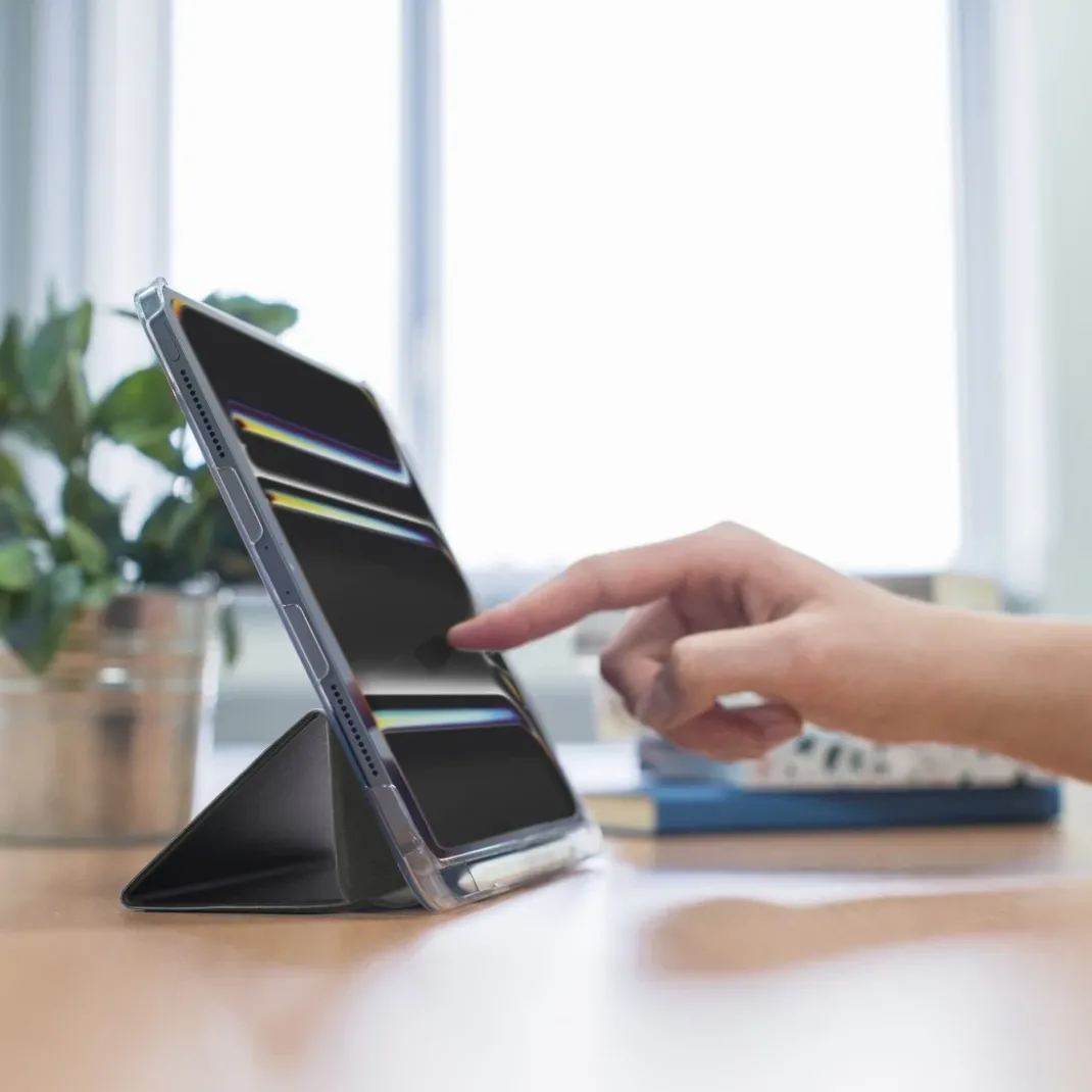 Tablet-Hülle "Fold Clear" mit Stiftfach für Apple iPad Pro 11" (2025/2024)