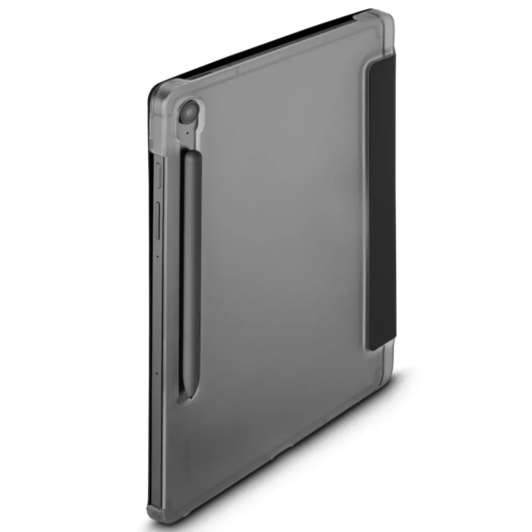 Tablet-Hülle "Fold Clear" mit Stiftfach für Galaxy Tab S10 Lite 10.9", Schw