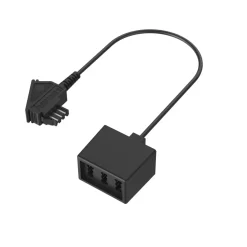 TAE-Verteiler, TAE-F-Stecker - 3 TAE-NFN-Kupplungen