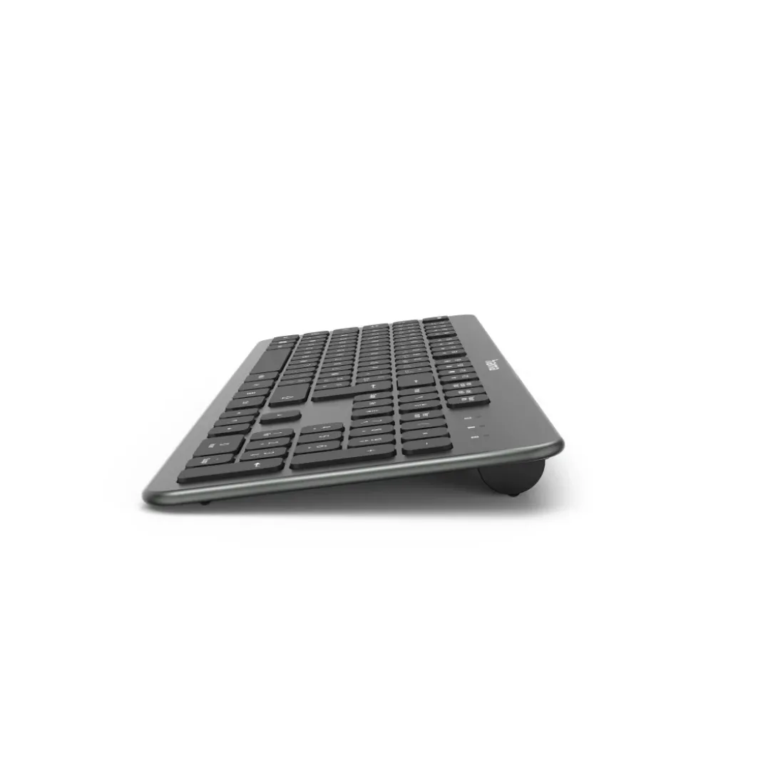 Tastatur "KW-700", kabellos, Anthrazit/Schwarz, AZERTY FR