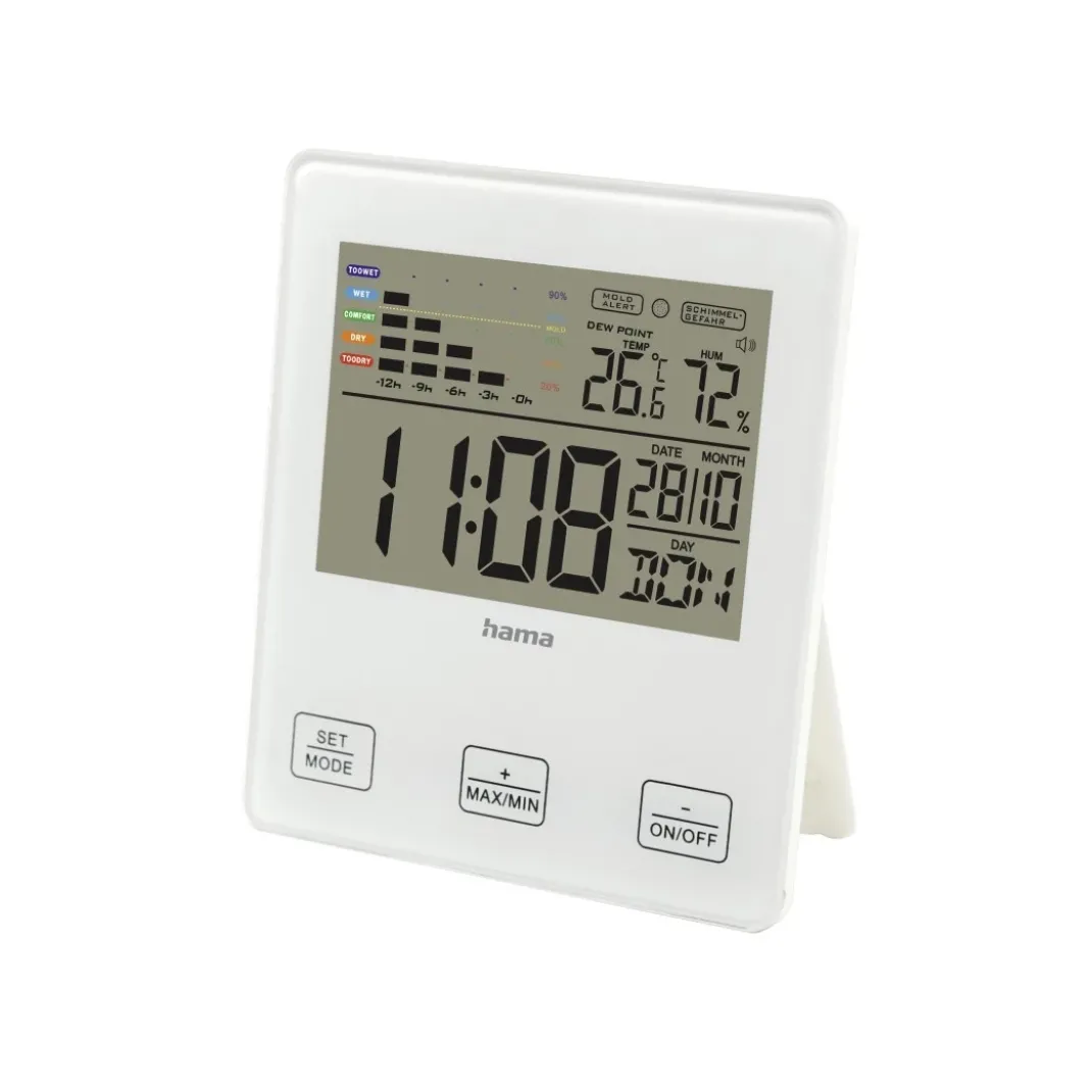 Thermo-/Hygrometer "TH-10", mit Schimmelalarm