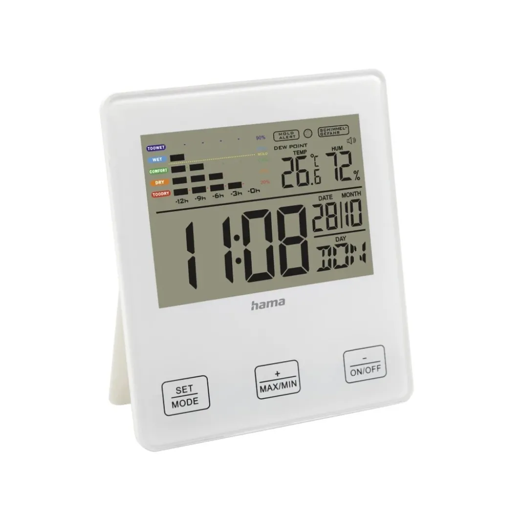 Thermo-/Hygrometer "TH-10", mit Schimmelalarm