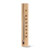 Thermometer, für innen, Holz, 20 cm, analog