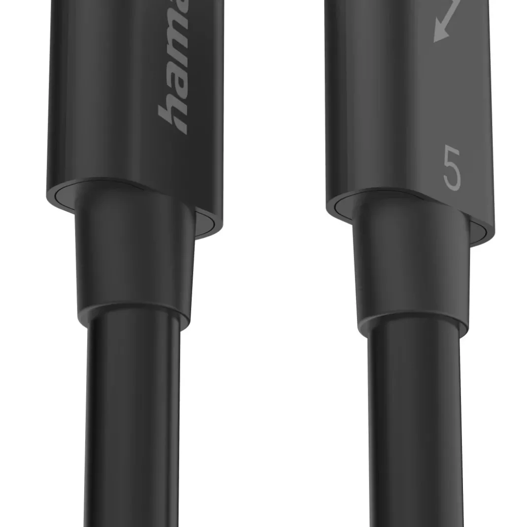 Thunderbolt-5-Kabel "USB-C", 80 Gbit/s, 5 A, 240 W, Ultra-HD 8K, 1,00 m