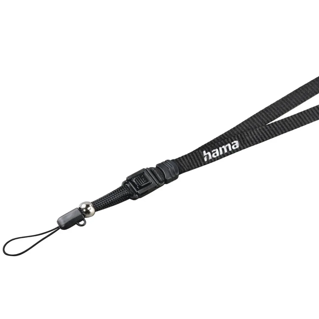 Trageschlaufe mit Schnellverschluss, 45 cm, Schwarz