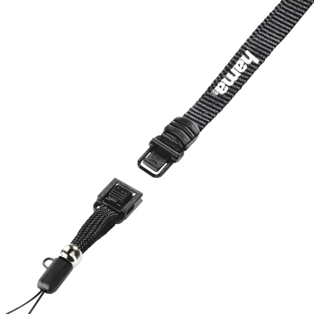 Trageschlaufe mit Schnellverschluss, 45 cm, Schwarz