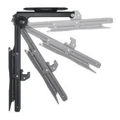 TV-Deckenhalterung, schwenkbar, höhenverstellbar, 117 cm (46