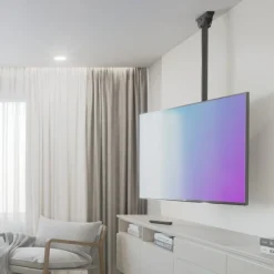 TV-Deckenhalterung, schwenkbar, neigbar, 165 cm (65