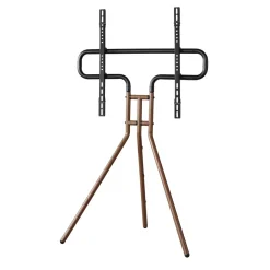 TV-Stand "Staffelei-Design", 191 cm (75"), Höhe variabel, Holzoptik Walnuss