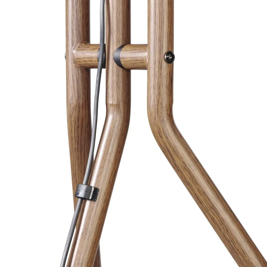 TV-Stand "Staffelei-Design", 191 cm (75"), Höhe variabel, Holzoptik Walnuss