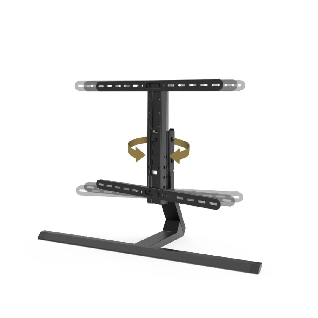 TV-Standfuß, schwenkbar, neigbar, höhenverstellbar, 165 cm (65") bis 40 kg