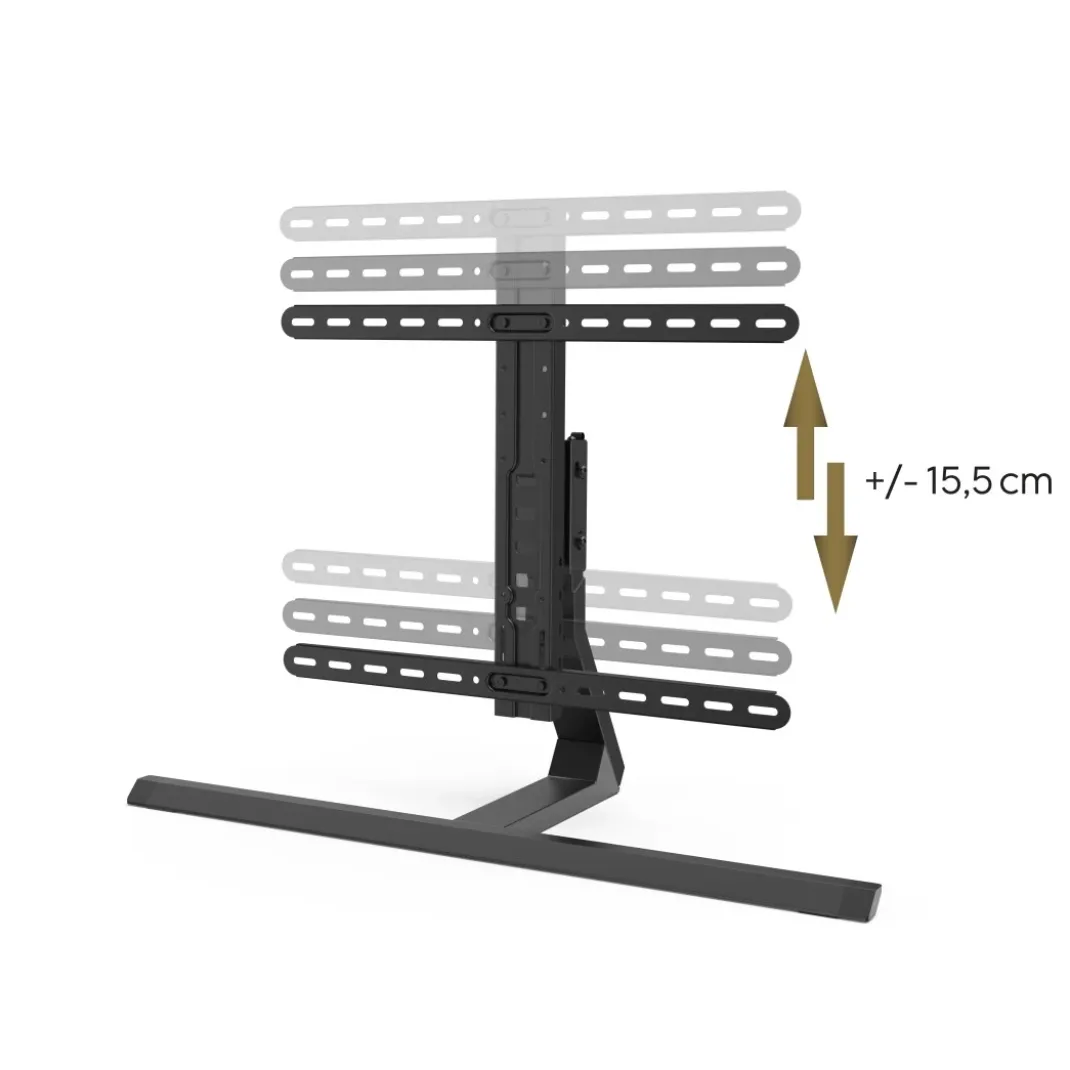 TV-Standfuß, schwenkbar, neigbar, höhenverstellbar, 165 cm (65") bis 40 kg
