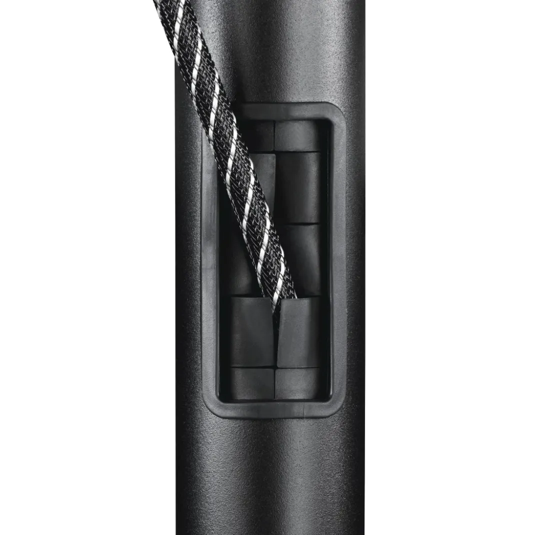 TV-Ständer mit Rollen "Trolley", bis 75 Zoll, höhenverstellbar, Schwarz