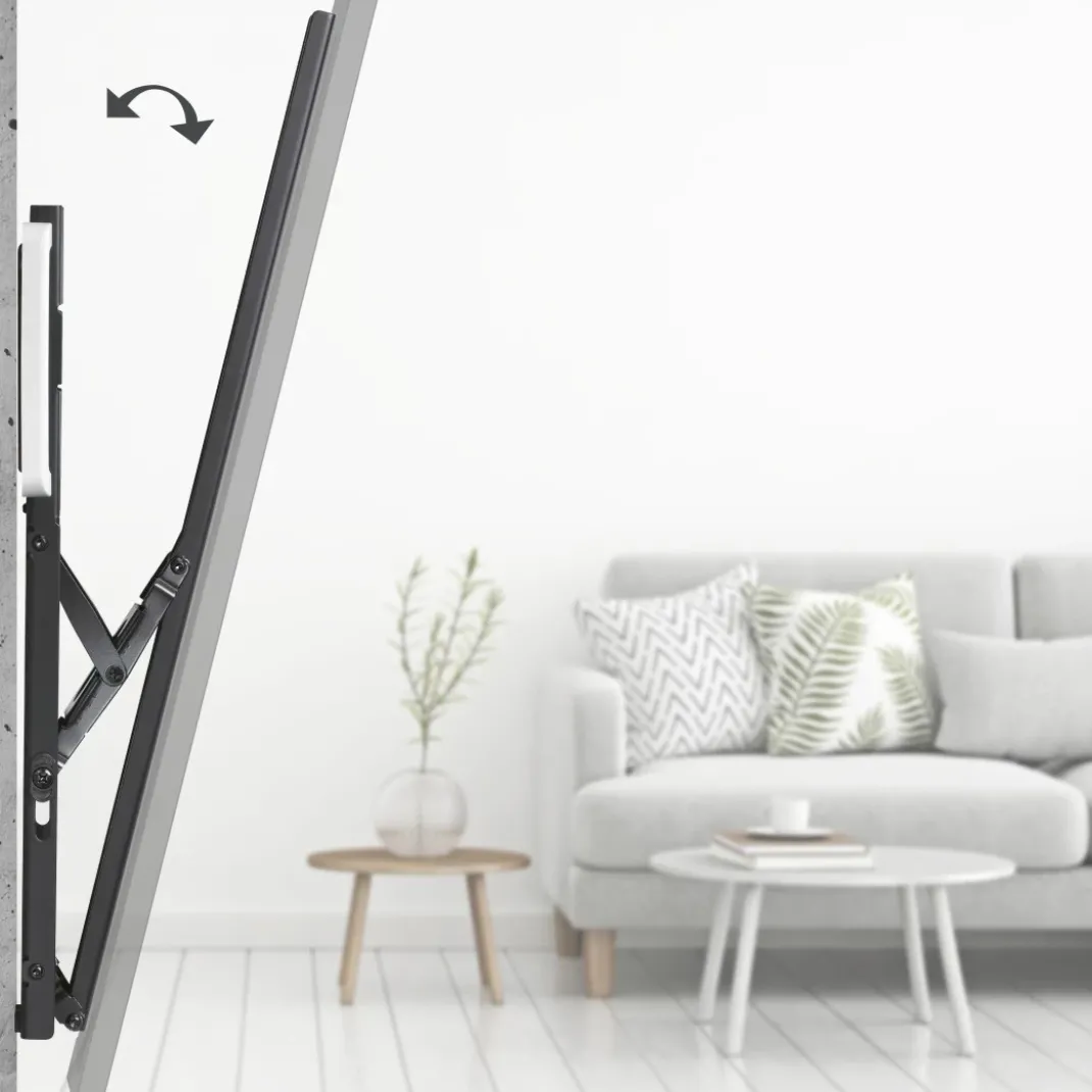 TV-Wandhalterung, neigbar, 254 cm (100") bis 75 kg