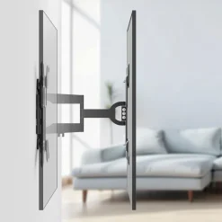 TV-Wandhalterung, OLED, flach, schwenkbar, ausziehbar, 229cm (90