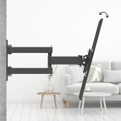 TV-Wandhalterung, schwenkbar, neigbar, ausziehbar, 191 cm (75