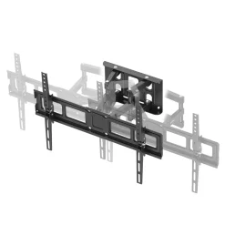 TV-Wandhalterung, schwenkbar, neigbar, ausziehbar, 216 cm (85") bis 50 kg