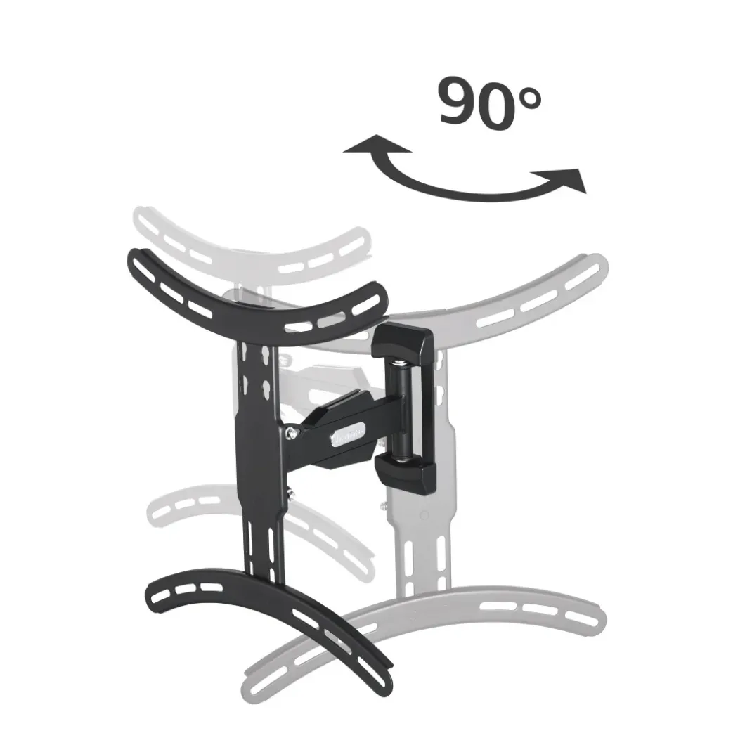 TV-Wandhalterung, schwenkbar, neigbar, ausziehbar, 165 cm (65") bis 35 kg