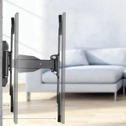 TV-Wandhalterung, schwenkbar, neigbar, ausziehbar, 165 cm (65