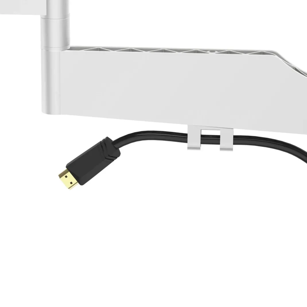 TV-Wandhalterung, schwenkbar, neigbar, langer Arm, 165 cm (65"), bis 50 kg