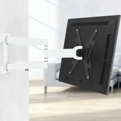 TV-Wandhalterung, schwenkbar, neigbar, langer Arm, 165 cm (65