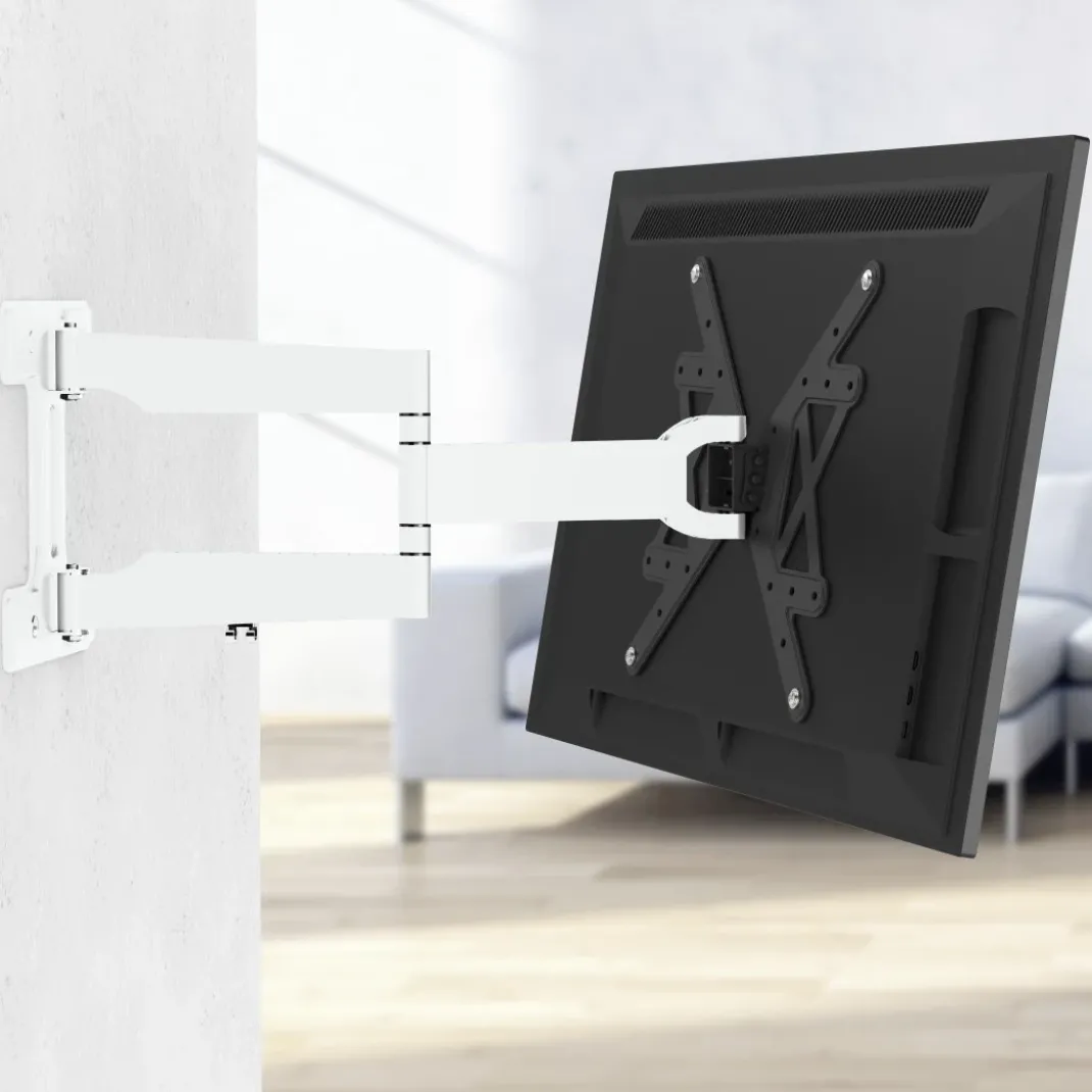 TV-Wandhalterung, schwenkbar, neigbar, langer Arm, 165 cm (65"), bis 50 kg