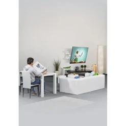 TV-Wandhalterung, schwenkbar, neigbar, ausziehbar, 165 cm (65
