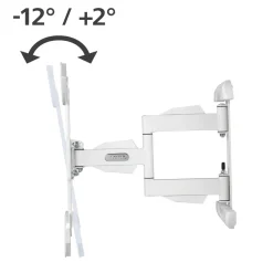 TV-Wandhalterung, schwenkbar, neigbar, ausziehbar, 165 cm (65