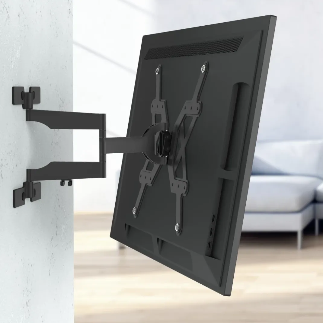 TV-Wandhalterung, schwenkbar, neigbar, extra flach, 165 cm (65") bis 30 kg