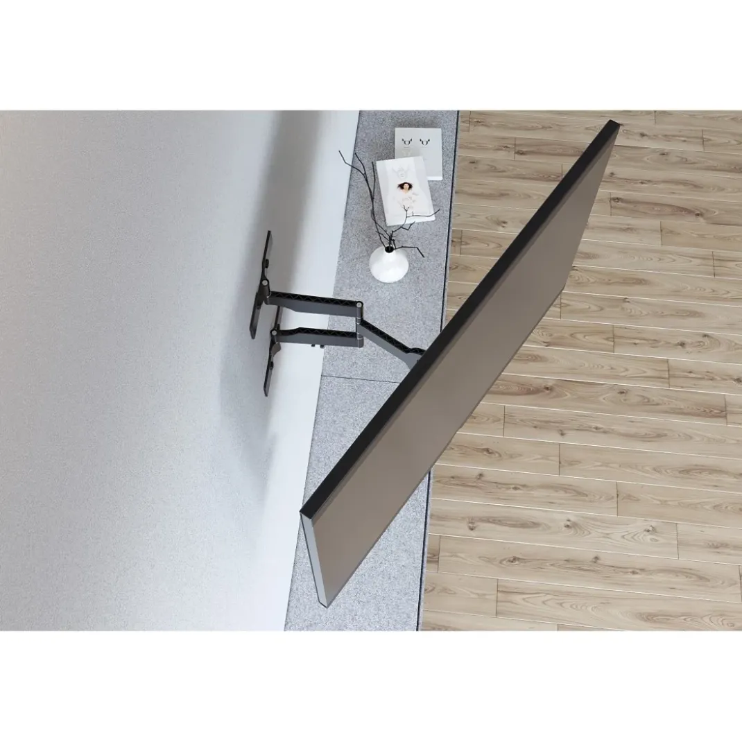 TV-Wandhalterung, schwenkbar, neigbar, extra flach, 165 cm (65") bis 30 kg