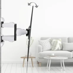 TV-Wandhalterung, schwenkbar, neigbar, ausziehbar, 229 cm (90") bis 75 kg