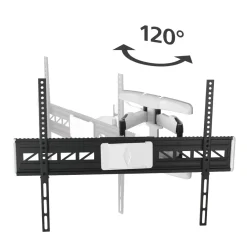 TV-Wandhalterung, schwenkbar, neigbar, ausziehbar, 229 cm (90