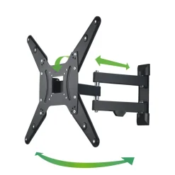 TV-Wandhalterung, schwenkbar, neigbar, ausziehbar, 165 cm (65") bis 25 kg