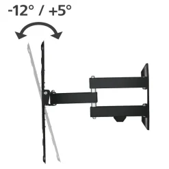TV-Wandhalterung, schwenkbar, neigbar, ausziehbar, 165 cm (65