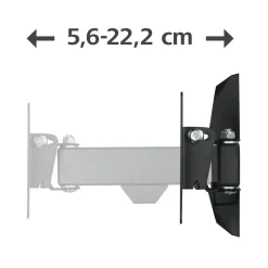 TV-Wandhalterung, schwenkbar, neigbar, 66 cm (26