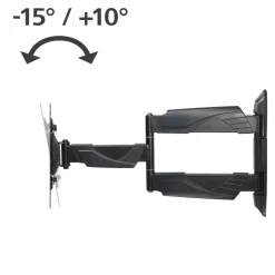 TV-Wandhalterung, schwenkbar, neigbar, ausziehbar, 165 cm (65") bis 35 kg