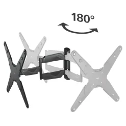 TV-Wandhalterung, schwenkbar, neigbar, ausziehbar, 165 cm (65
