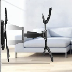 TV-Wandhalterung, schwenkbar, neigbar, ausziehbar, 229 cm (90