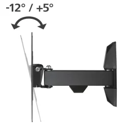TV-Wandhalterung, schwenkbar, neigbar, 122 cm (48