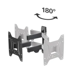 TV-Wandhalterung, schwenkbar, neigbar, ausziehbar, 122 cm (48