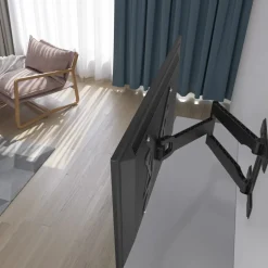 TV-Wandhalterung schwenkbar, ausziehbar, langer Arm, 165 cm (65