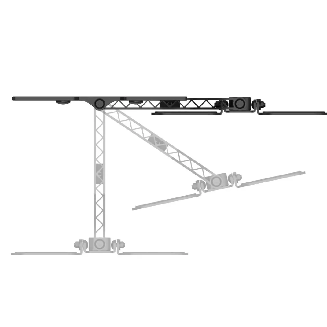 TV-Wandhalterung, schwenkbar, neigbar, extra flach, 122 cm (48") bis 25 kg