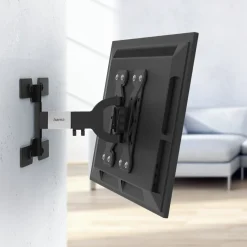 TV-Wandhalterung, schwenkbar, neigbar, extra flach, 122 cm (48
