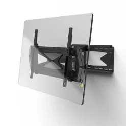 TV-Wandhalterung, schwenkbar, neigbar, Diebstahlschutz, 203 cm (80