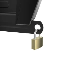 TV-Wandhalterung, schwenkbar, neigbar, Diebstahlschutz, 203 cm (80